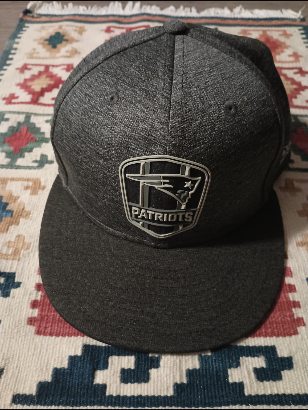 Patriots ROAD ONFIELD Gray Sz 7 1/2